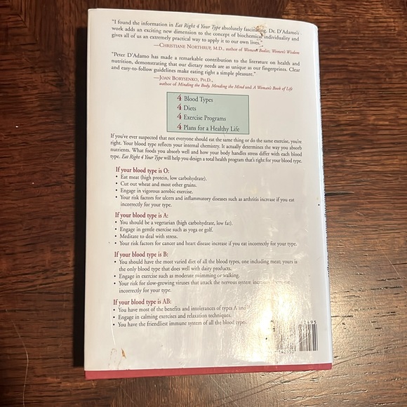 Eat Right 4 Your Type Book - Picture 2 of 5